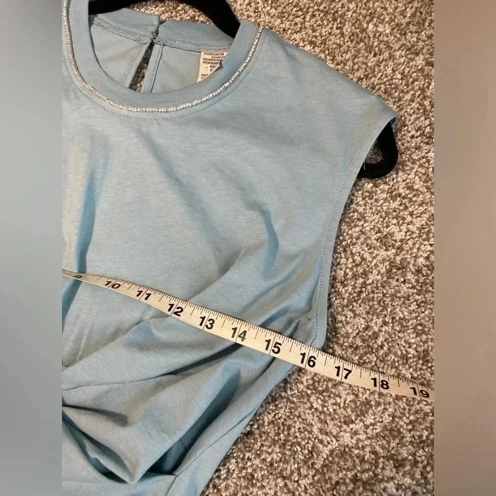 Anthropologie Baum und Pferdgarten Jasrah Top with decorative gems - Size XSmall - Picture 12 of 12